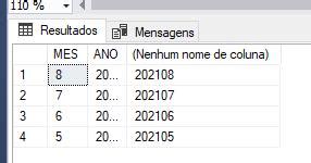 inserir zero a esquerda sql.